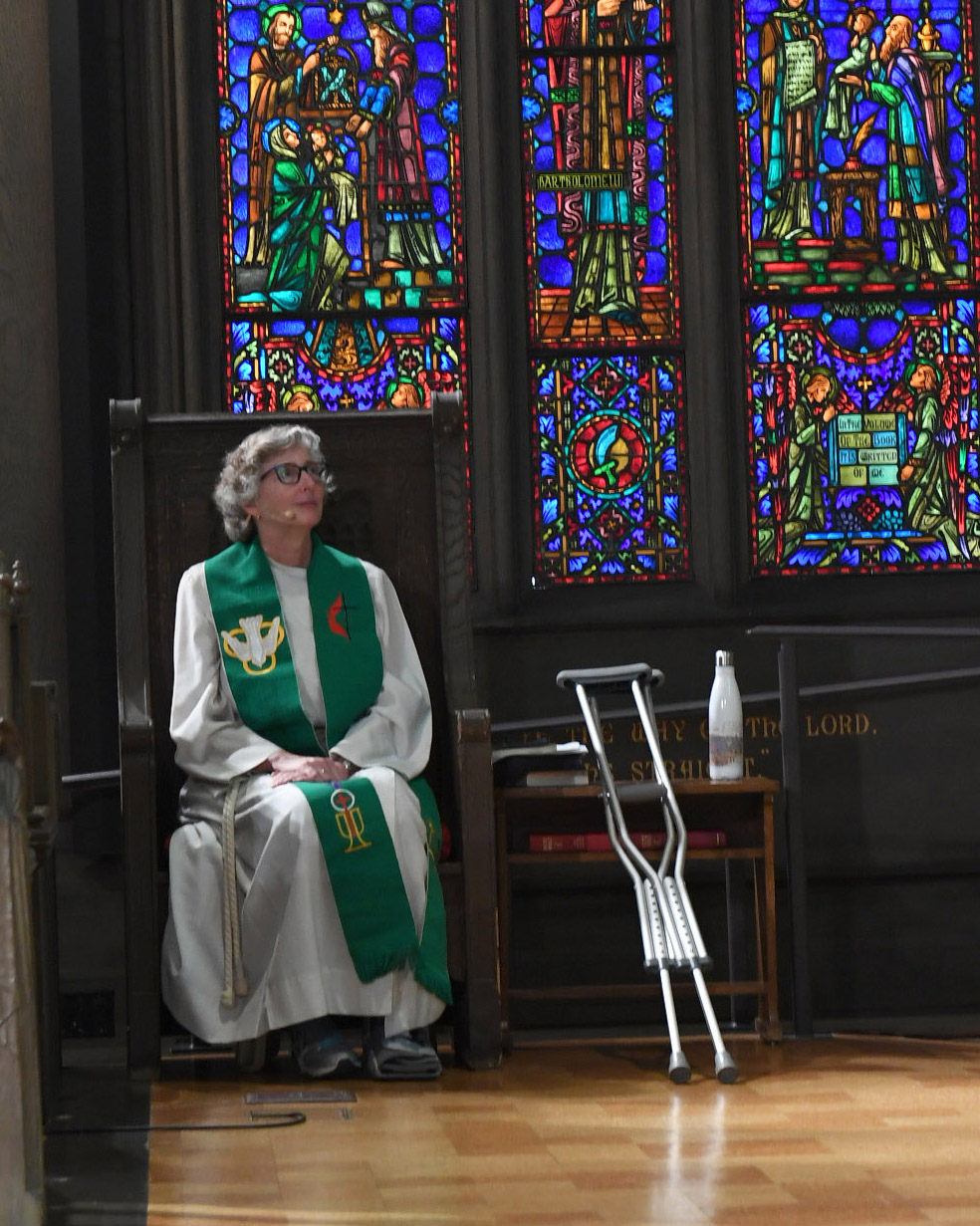 Rev. Jane Eesley, Senior Pastor FUMC.