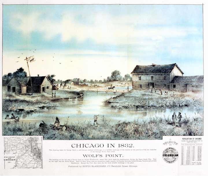 Chicago in 1832