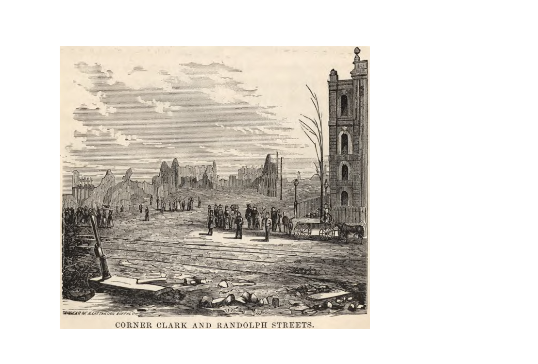 
Colbert, Elias. Chicago and the Great Conflagration..Cincinnati and New York: C.F. Vent, 1872