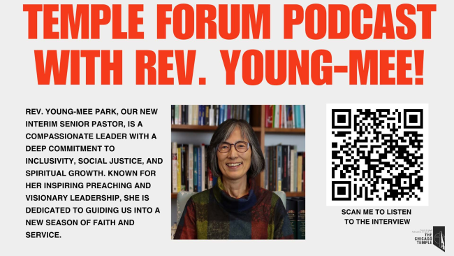 Temple Forum podcast with Young-Mee