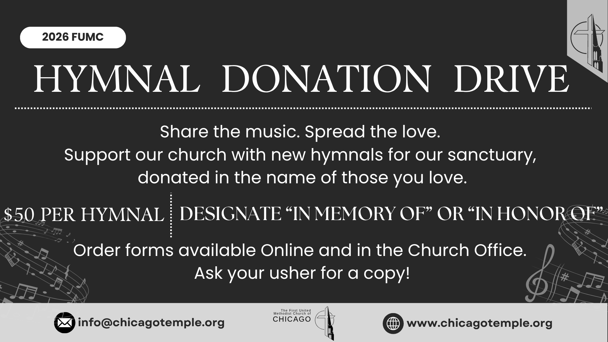 Hymnal Drive Poster