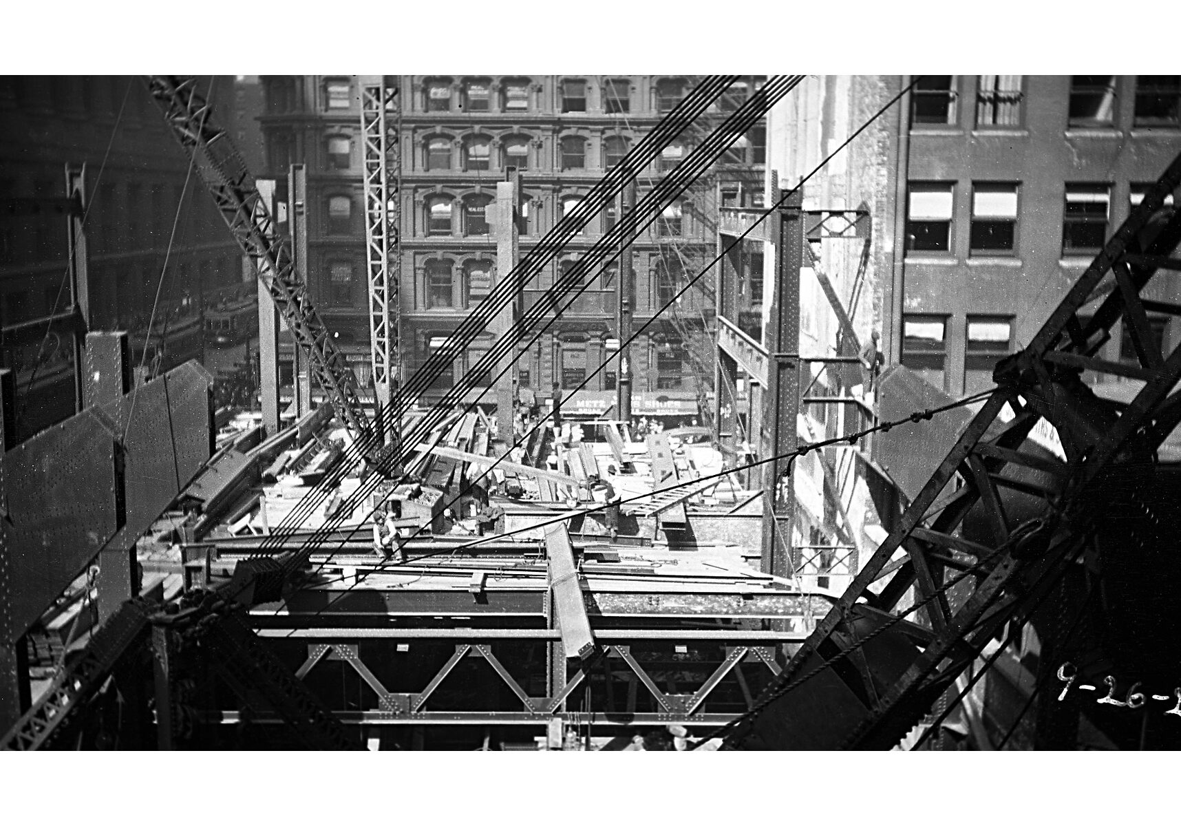 An Early Construction Photograph, September 1922