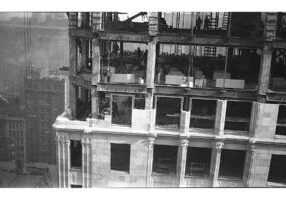 The Upper Floors Near Completion, early 1923